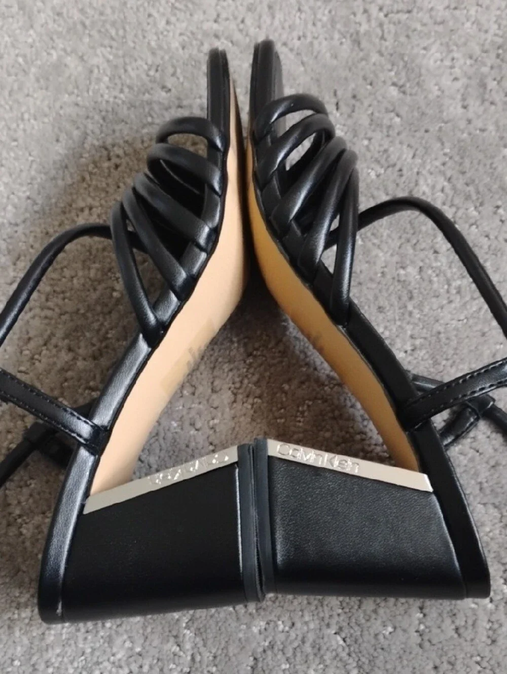 Calvin Klein Black 5.5 ..2 Inch Heels.New